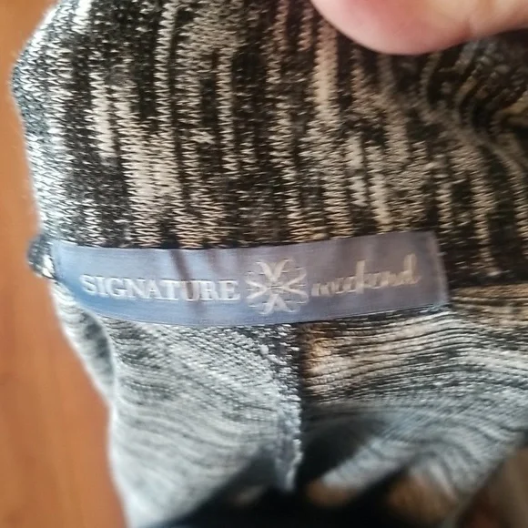 Signature Weekend Grey Cardigan 2X - Picture 4 of 5